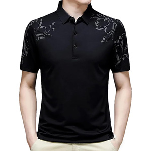 Camisetas de Manga Corta de Alta Calidad para Verano, Tejido Sólido de Secado Rápido, Estampado Digital, Poliéster y Spandex, para Cuello Redondo, Estilo Casual de Negocios - Product Image 5