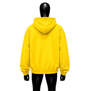 Sudadera con Capucha para Hombre, Diseño Gráfico Dorado con Arte Abstracto de Monstruos, Estilo Casual, Tela Francesa de Algodón, Logotipo Frontal, Prenda Otoñal, Estampado Moderno - Product Image 2
