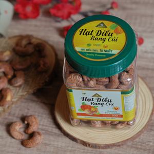 เม็ดมะม่วงหิมพานต์เวียดนามอบแบบไม่ปอกเปลือก ออร์แกนิค เกรดพรีเมียม W180 เนื้อเนียนนุ่ม ตราโรงงานตงฟู่ บรรจุในกระปุกสี่เหลี่ยม 500 กรัม โปรโมชั่นพิเศษ - Product Image 5