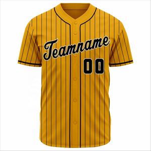 Camiseta de Béisbol Lisa Barata de Manga Corta OEM al por Mayor, Fabricante de Camisetas de Béisbol con Estampado por Sublimación - Product Image 1