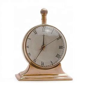 Meilleure vente horloge de table de bureau nautique qualité supérieure conception antique alarme à quartz décor à la maison article en gros look vintage - Product Image 2