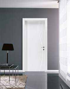 Waterproof Sound Insulated Modern Plywood Interior <b>Slab</b> <b>Doors</b> Frame Kitchen Bedroom Apartment Villa Hotel School House Use - Product Image 4