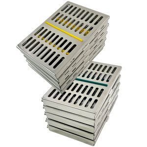 Caja de Esterilización Dental Medivolve para 10 Instrumentos, Acero Inoxidable Alemán, Caja para Autoclave, CE ISO OEM ODM, Mejor Proveedor - Product Image 5