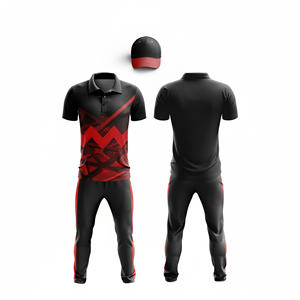 Tenue de cricket entièrement sublimée, vêtements de sport |   Tenue complète d'équipe de cricket pour hommes, femmes et jeunes : polo et pantalon - Product Image 2