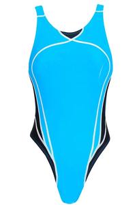Traje de Baño de Una Pieza para Mujer, Talla Grande, Transpirable, 100% Poliéster, con Logotipo Personalizado, Estampado Digital, para Natación y Entrenamiento, Precio Bajo - Product Image 3