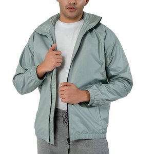 Hot Selling Wholesale <b>Lightweight</b> Windproof Formal Winter <b>Men</b> Hooded Outdoor Activities Custom Front Logo Windbreaker <b>Jacket</b> - Product Image 1