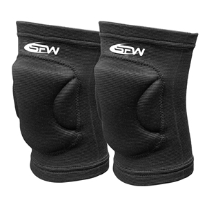 Genouillères noires pour hommes, femmes, filles et enfants, adaptées aux sports tels que le volley-ball, le football, la danse, le yoga, la lutte - Product Image 2