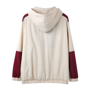 Veste coupe-vent personnalisée pour sororité, demi-zip, imperméable, grande taille, microfleece, unisexe, anorak de randonnée avec capuche et poches - Product Image 3