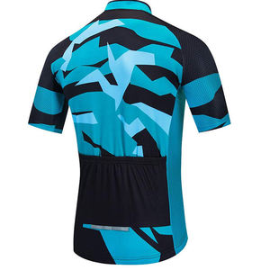 Maillot de cyclisme pour hommes en polyester 100% découpé au laser, léger, de haute qualité, professionnel, personnalisable en gros (OEM) - Product Image 2