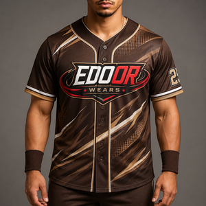 Professional baseball jersey crafted with premium materials for speed comfort and reliable <b>athletic</b> performance every match - Product Image 4