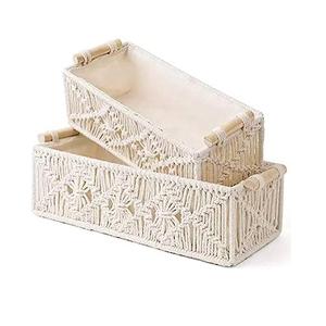 Cestas de Lavandería Plegables Impermeables Hechas a Mano, Cestas de Lona para Ropa Sucia, Cestas de Almacenamiento Plegables para Niños - Product Image 5