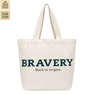 Bravery DTF Printed <b>Canvas</b> <b>Tote</b> Bag 40x34x16 cm Gusseted Promotional Shopping Bag Wholesale OEM Custom Logo - Product Image 2