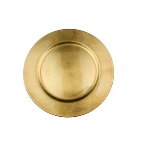 Assiette de Présentation Vintage Design, Assiette de Présentation Couleur Unie Polie, Design Glamour, Vaisselle de Fête, Assiette de Mariage - Product Image 3