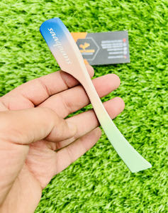 Saaqaans Enterprises Wholesale Single <b>Edge</b> Razor Blade with Blue Tip <b>Plastic</b> Handle Body Shaving Imported Stainless Steel - Product Image 2