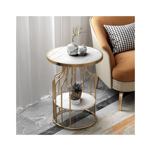 Table d'appoint moderne en métal avec plateau en verre miroir, design élégant et personnalisé, nouvelle arrivée, table d'appoint pour canapé - Product Image 4