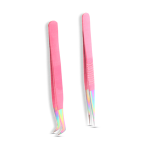Elegant <b>Magnetic</b> Case Crafted with Durable Professional Quality <b>Material</b> Soft Velvet Protects Eyelash Tweezer Tip From Scratches - Product Image 4