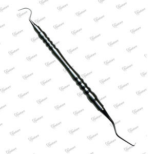 Kit de Exploración Dental Eléctrico: Espejo, Sonda y Herramientas Exploradoras con Empuñadura Roscada Plateada, Instrumentos Quirúrgicos de Clase I con Certificación CE - Product Image 3