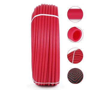 Tubo PEX Rosso da 3/4'' x 300 Piedi per Sistema di Riscaldamento a Pavimento Radiante Idronico, Tubi e Tubazioni in Plastica - Product Image 1