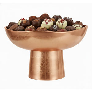Bol de service en cuivre martelé au design attrayant, bol à chocolats, élégante vaisselle en métal, centre de table, porte-sucreries au prix le plus bas - Product Image 3