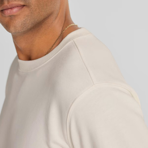 Conjunto Deportivo de Invierno para Hombre |   Conjunto Ecológico y Transpirable de Talla Grande con Estampado de Algodón, Camiseta de Cuello Redondo y Pantalones - Product Image 2