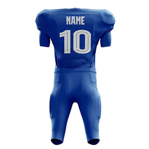 Nuevo Conjunto de Uniforme Deportivo de Fútbol Americano al por Mayor con Pantalones Acolchados, Personalizado y Sublimado en Poliéster - Product Image 5