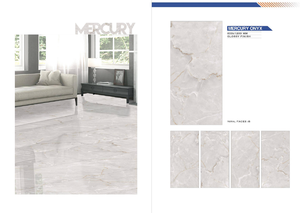 Azulejos de Porcelana Modernos de Lujo con Patrón de Roca, Acabado Brillante Premium, 600x1200mm, para Paredes y Pisos Interiores, Diseño de Roca Continua, para Apartamentos - Product Image 6