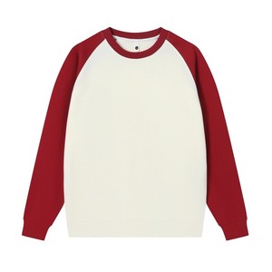Sweat-shirt à col rond contrastant uni, sweat à capuche gaufré, pull en coton avec logo personnalisé, sweats à capuche grande taille pour hommes, sweats à capuche gaufrés - Product Image 1