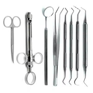 ชุดเครื่องมือเตรียมฟันสำหรับครอบฟัน ประกอบด้วยเครื่องมือสแตนเลส 8 ชิ้น ได้รับการรับรองมาตรฐาน CE ISO1283 โดย Grip Surgical - Product Image 5