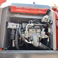 Excavatrice hydraulique sur chenilles HITACHI ZX120 de 12 tonnes, très demandée, faible nombre d'heures, bon état, peinture d'origine, occasion, en stock