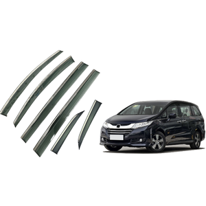 แผ่นบังลมสำหรับ Honda Odyssey 2015 ป้องกันแดดฝน ที่บังแดดแบบฉีดขึ้นรูป ที่บังแดดหน้าต่างรถยนต์ - Product Image 1
