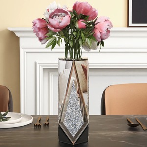 Elegante Florero de Metal para Mesa, Porta Flores Decorativo para Oficina, Colección B2B, Regalo Moderno y Lujoso para el Hogar - Product Image 5