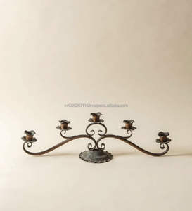 Handcrafted decorative metal candelabra stand designed <b>for</b> luxury event banquet and elegant <b>home</b> living room decoration purpose - Product Image 1