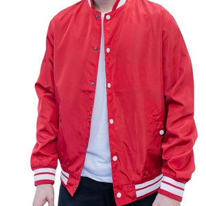 Chaqueta Casual para Hombre de Primera Calidad, 100% Poliéster, Cuello Alto, Transpirable, Servicio OEM, Logotipo Personalizado, Chaquetas para Hombre Personalizadas - Product Image 2