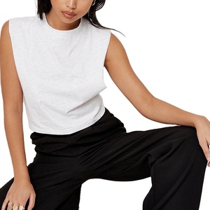 ZZH YF2281 2026 Summer New Short Sleeved Women's T-shirt Loose Slim Y2K Style Silk/Cotton Canvas Fabric - Product Image 3