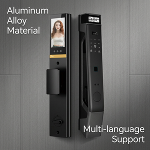 Nueva Cerradura Inteligente Tuya con Cámara de Videoportero, Identificación Facial, Huella Dactilar, Contraseñ<span class=keywords><strong>a</strong></span>, Tarjeta RFID, Acceso para Puertas de Aluminio/Acero, Seguridad para el Hogar con Aplicación - Product Image 2