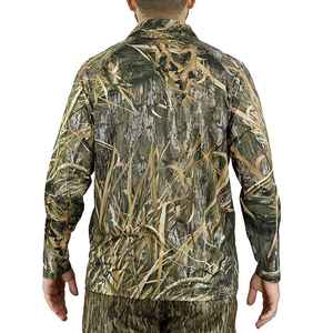 Camisa de Caza de Camuflaje para Hombre, Manga Larga, Tejido Softshell Transpirable de Poliéster, para Otoño - Product Image 1