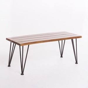 Table basse carrée convertible moderne en teck massif, fabriquée à la main en Indonésie - Product Image 3