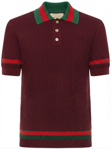 Nouvelle Collection Printemps-Été 2026 – T-shirt en Maille Jacquard Décontracté à Manches Courtes pour Homme, Personnalisable avec Logo, Polyvalent - Product Image 2