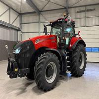 Tracteur agricole Case IH 340 HP Magnum roues motrices rouges 4x4