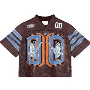 เสื้อฟุตบอลแบบใหม่คุณภาพสูง ชุดยูนิฟอร์มฟุตบอลชาย ชุดทีมฟุตบอล แขนสั้น พิมพ์ลาย ระบายอากาศได้ดี - Product Image 1