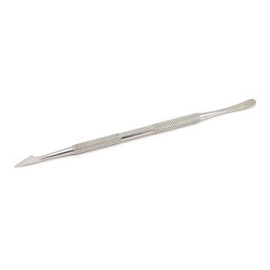 Râpe à ongles électrique en acier inoxydable de qualité supérieure, avec logo personnalisé, curette de manucure, repousse-cuticules, lime métallique, outil de pédicure en gros - Product Image 1