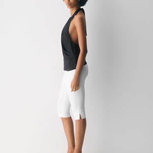 Nueva Colección de Verano, Blusa Holgada de Punto sin Mangas con Cuello Halter para Mujer, Ecológica y a la Moda - Product Image 3