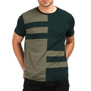 T-shirts Ringer de Luxe pour Hommes 5XL 100% Coton ou Polyester/Coton Tricoté - Product Image 1