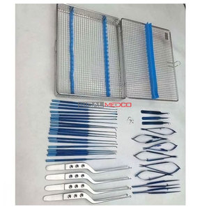 Micro Titanium-Coated Neuro Surgical <b>Instruments</b> Set Precision <b>Neurosurgery</b> Operating Tools Durable Corrosion Resistant Surgical - Product Image 6