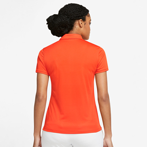 Vêtements personnalisés, polo de golf décontracté pour femmes, manches courtes, style golf, 100% coton, qualité supérieure, vente en gros de polos pour femmes - Product Image 6