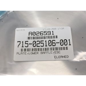 Placa LAM 715-025106-001, Deflector Inferior, ESC, 159190 - Equipo y Piezas de Semiconductores de Confianza de Trusted Global Legacy - Product Image 3
