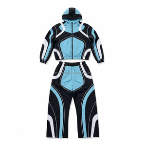 Conjunto Deportivo Ligero Reflectante de Gran Tamaño para Hombre, Ropa Deportiva de Alta Calidad para Correr - Product Image 1