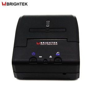 Impresora portátil de matriz de puntos Brightek de 58 mm con batería de 1800 mAh e interfaz RS232/USB/BT - Product Image 2