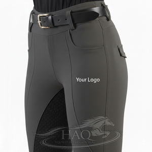 กางเกงขี่ม้าซิลิโคนเกรดพรีเมียมสำหรับการฝึกซ้อมหนัก ยืดหยุ่นสบาย กระชับเอวอย่างมั่นคง - Product Image 6