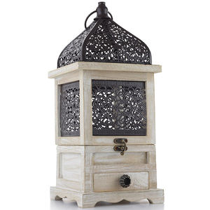Brûleur à Bakhoor en métal avec calligraphie arabe, décoratif en laiton doré, porte-encens Oud, Mabkhara arabe pour la décoration du Ramadan et de l'Aïd - Product Image 2